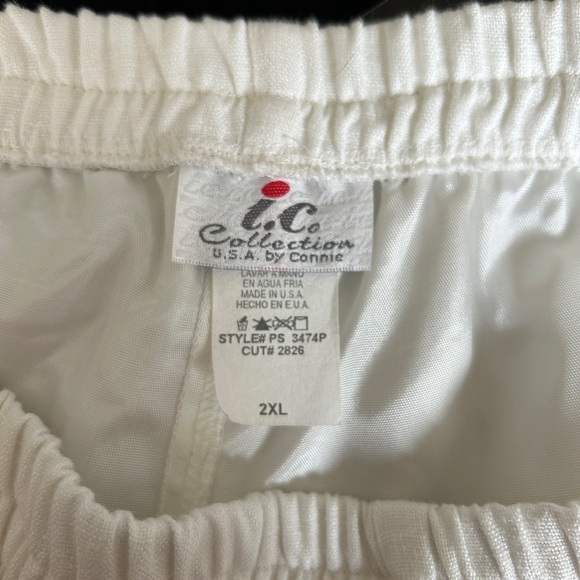 LINEN PANTS I.C. Collection by Connie.    NEW WITH TAGS - Picture 5 of 8